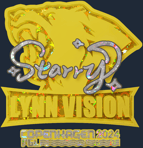 Sticker | Starry (Glitter) | Copenhagen 2024