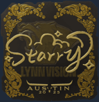 Sticker | Starry (Gold) | Austin 2025