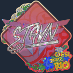 Sticker | stavn (Glitter) | Rio 2022