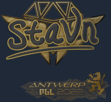 Sticker | stavn (Gold) | Antwerp 2022