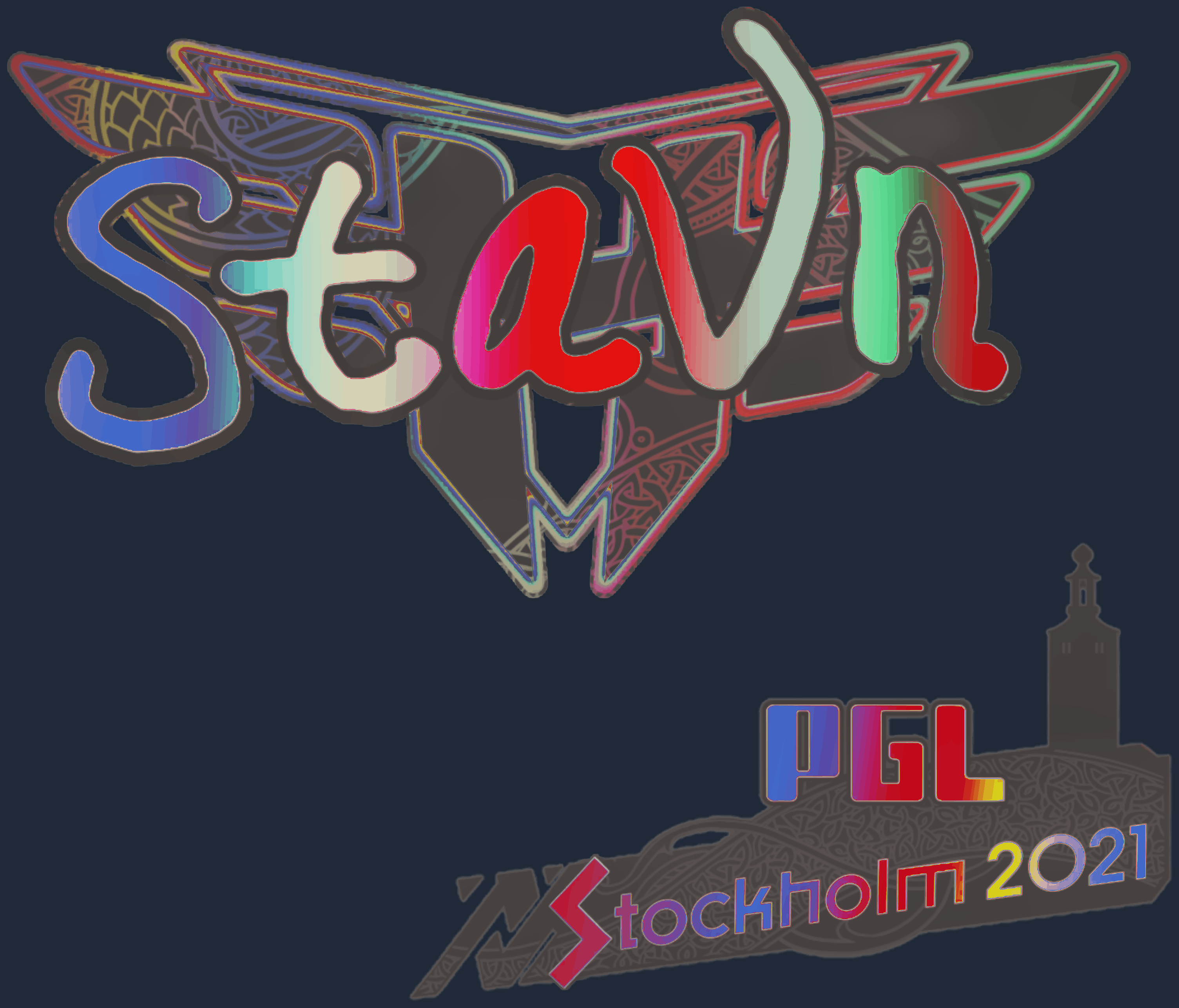 Sticker | stavn (Holo) | Stockholm 2021