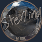 Sticker | sterling (Foil) | Katowice 2019