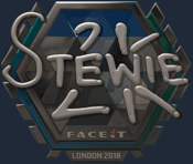 Sticker | Stewie2K (Foil) | London 2018