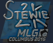 Sticker | Stewie2K (Foil) | MLG Columbus 2016