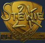 Sticker | Stewie2K (Gold) | Krakow 2017