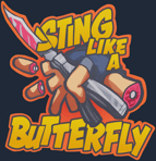 Sticker | Sting Like A Butterfly