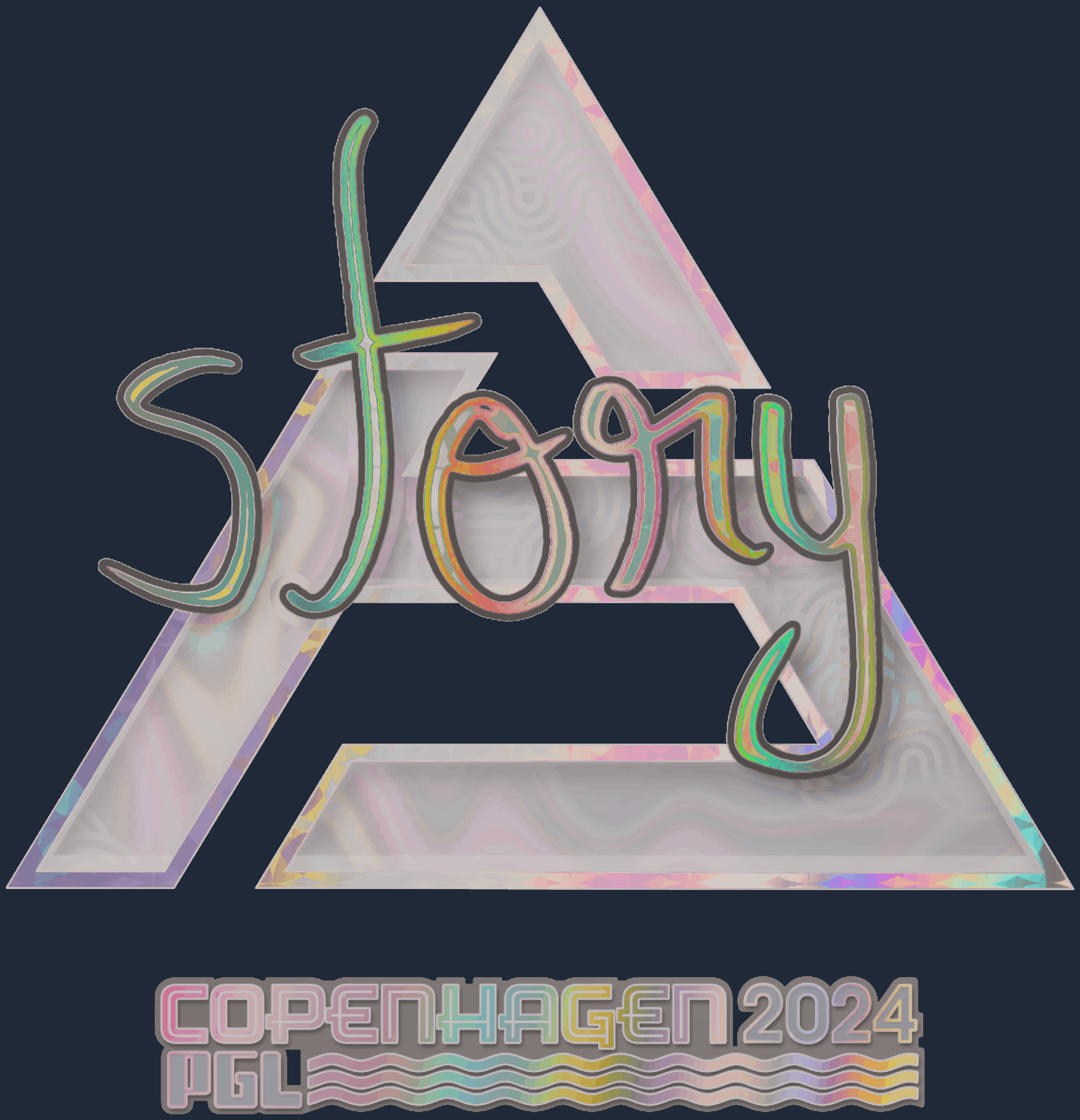Sticker | story (Holo) | Copenhagen 2024