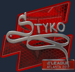 Sticker | STYKO (Foil) | Atlanta 2017