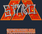 Sticker | STYKO (Glitter) | Copenhagen 2024