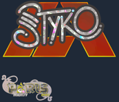 Sticker | STYKO (Glitter) | Paris 2023