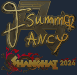 Sticker | Summer (Gold) | Shanghai 2024