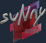 Sticker | suNny (Foil) | Boston 2018