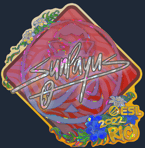 Sticker | SunPayus (Glitter) | Rio 2022