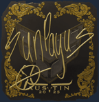 Sticker | SunPayus (Gold) | Austin 2025