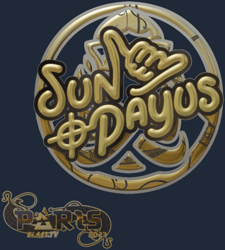 Sticker | SunPayus (Gold) | Paris 2023