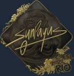 Sticker | SunPayus (Gold) | Rio 2022