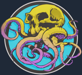 Sticker | Sunset Ocean Tentaskull