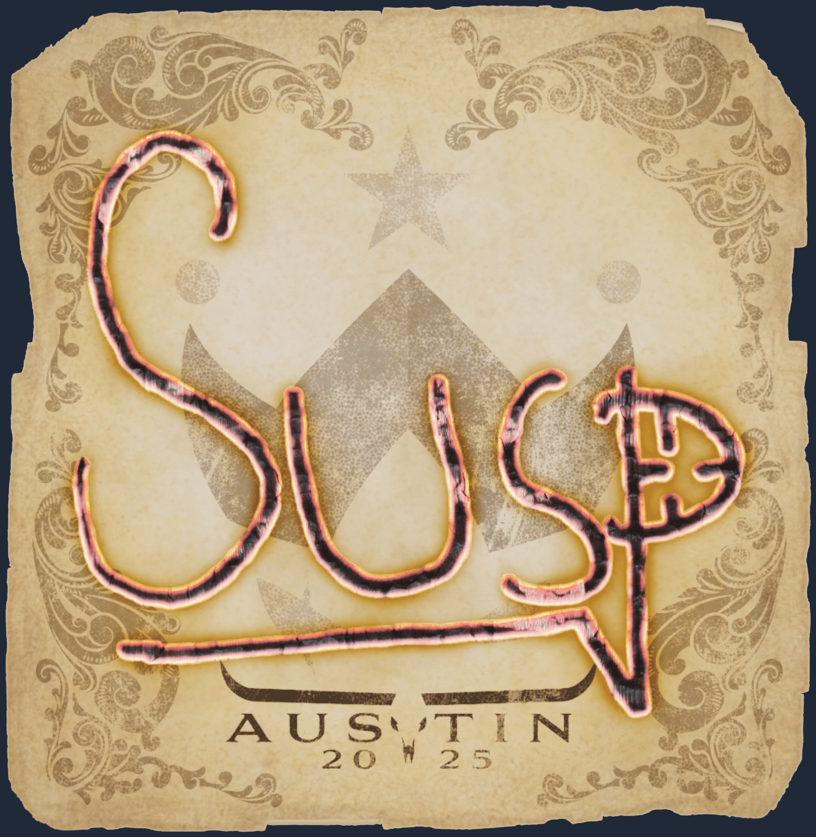 Sticker | susp | Austin 2025