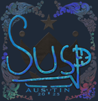 Sticker | susp (Holo) | Austin 2025