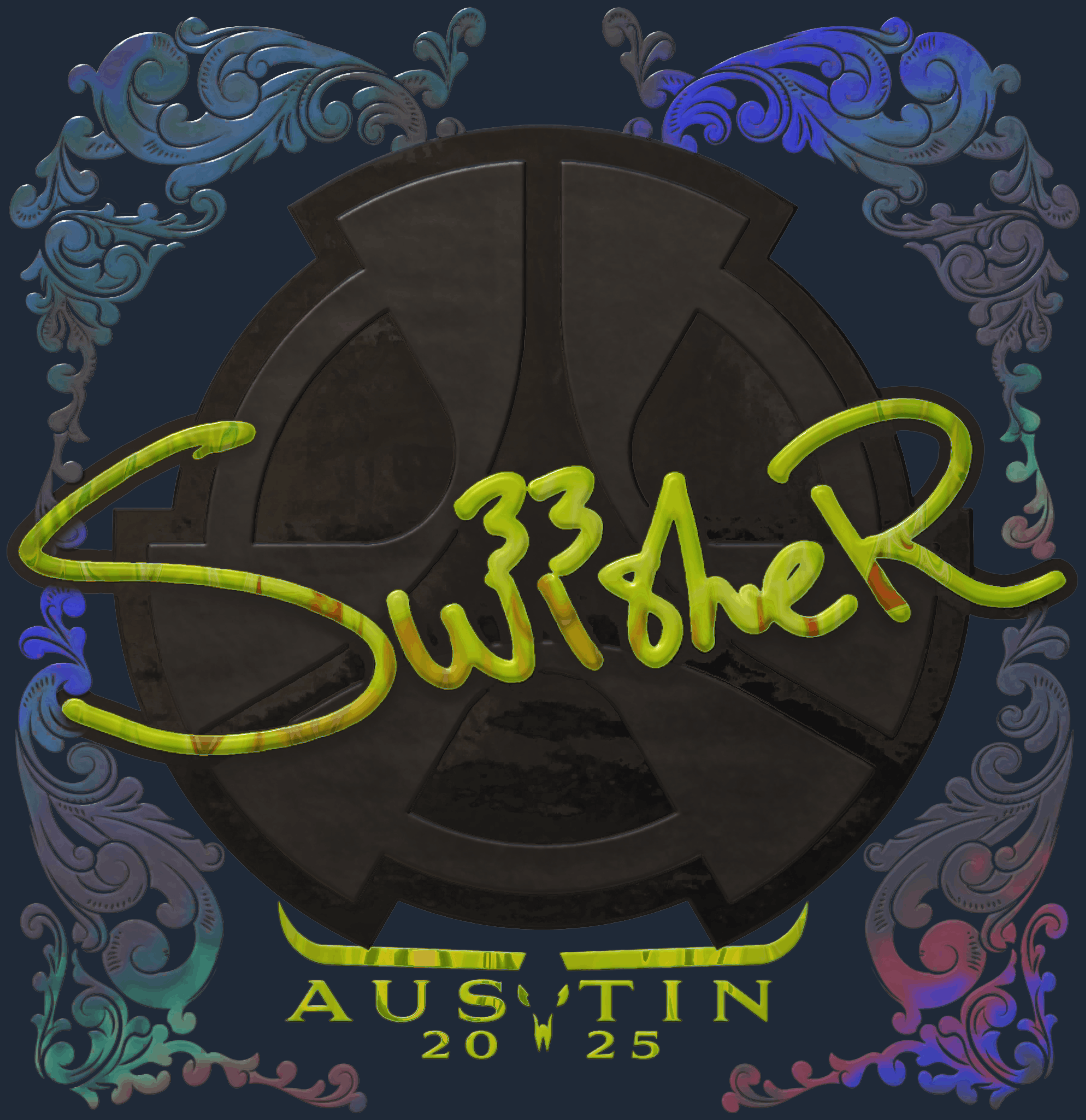 Sticker | Swisher (Holo) | Austin 2025