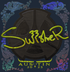 Sticker | Swisher (Holo) | Austin 2025
