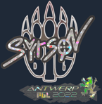 Sticker | syrsoN (Glitter) | Antwerp 2022