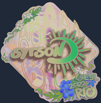 Sticker | syrsoN (Holo) | Rio 2022