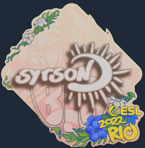 Sticker | syrsoN | Rio 2022