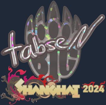 Sticker | tabseN (Glitter) | Shanghai 2024