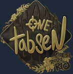 Sticker | tabseN (Gold) | Rio 2022