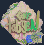 Sticker | tabseN (Holo) | Rio 2022