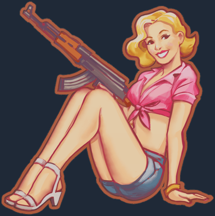 Preview image 2 of Sticker | Tamara (holograficzna)