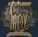 Sticker | tarik (Gold) | Berlin 2019