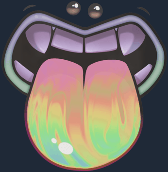 Sticker | Con mucho gusto (holográfica)