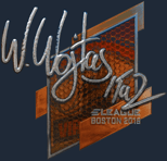 Sticker | TaZ (Foil) | Boston 2018