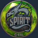 Sticker | Team Spirit (Foil) | Katowice 2019