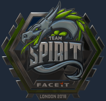 Sticker | Team Spirit (Foil) | London 2018