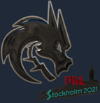 Sticker | Team Spirit (Foil) | Stockholm 2021