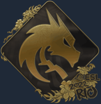 Sticker | Team Spirit (Gold) | Rio 2022