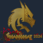 Sticker | Team Spirit (Gold) | Shanghai 2024