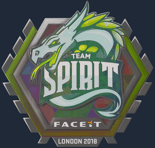 Sticker | Team Spirit (Holo) | London 2018