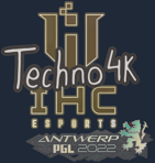 Sticker | Techno4K | Antwerp 2022