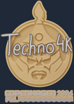 Sticker | Techno4K | Copenhagen 2024