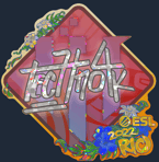 Sticker | Techno4K (Glitter) | Rio 2022