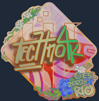 Sticker | Techno4K (Holo) | Rio 2022