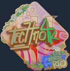 Sticker | Techno4K (Holo) | Rio 2022