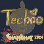 Sticker | Techno4K (Holo) | Shanghai 2024