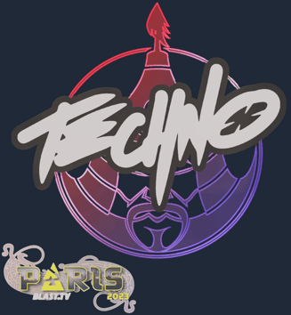 Sticker | Techno4K | Paris 2023