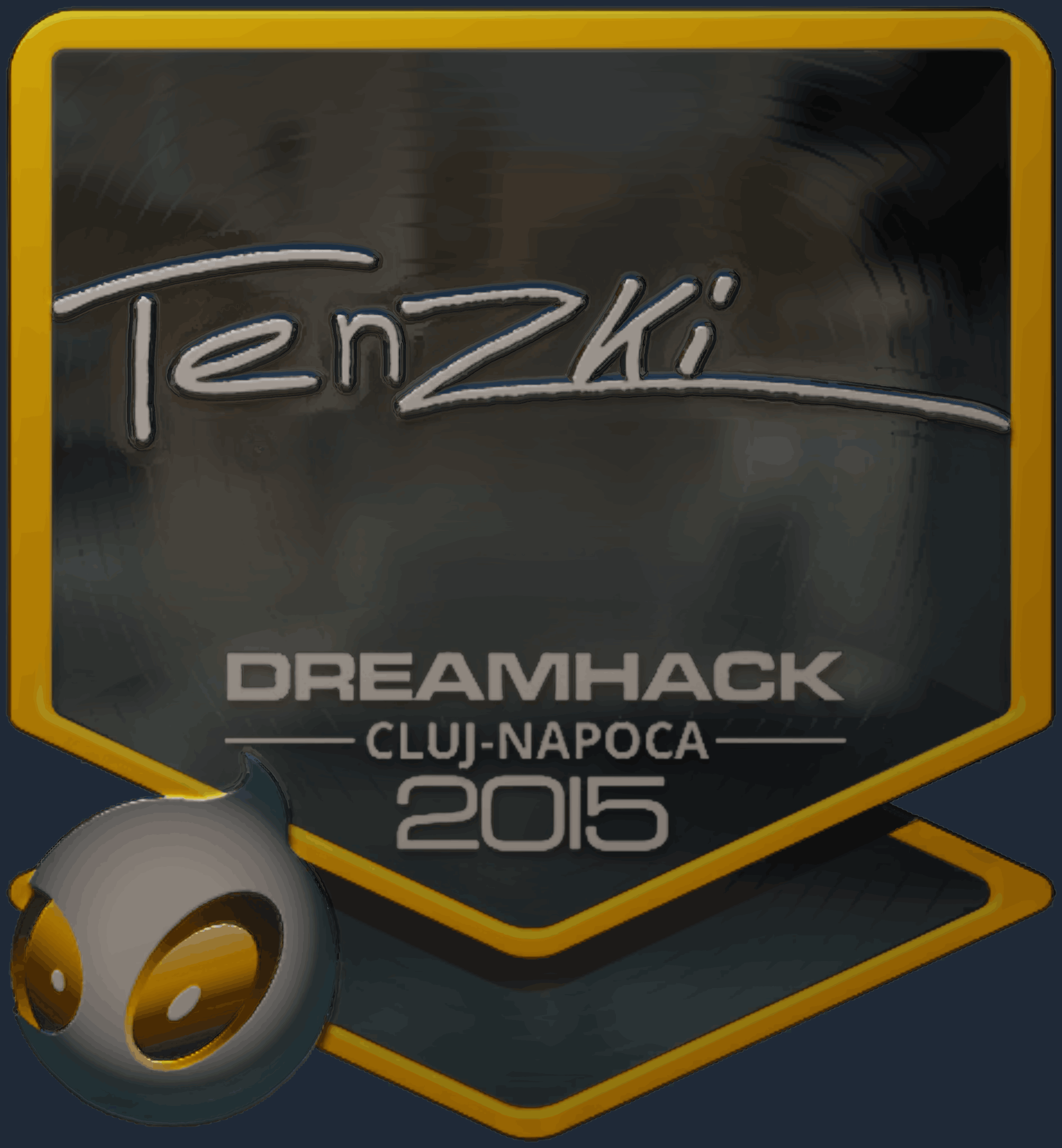 Sticker | tenzki (Foil) | Cluj-Napoca 2015