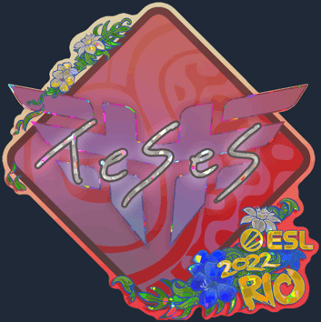 Sticker | TeSeS (Glitter) | Rio 2022
